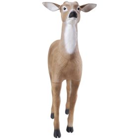 Deer Decoy, Outdoor Deer Decoys for Hunting, Realistic Durable HDPE Doe Hunting Decoy, Foldable Legs for Easy to Carry and Use